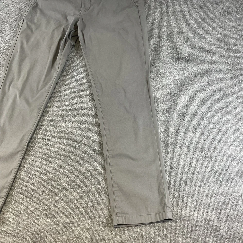 Birddogs Boom Pants Men's 32x32 Gray Stretch Performance Chino Casual Golf